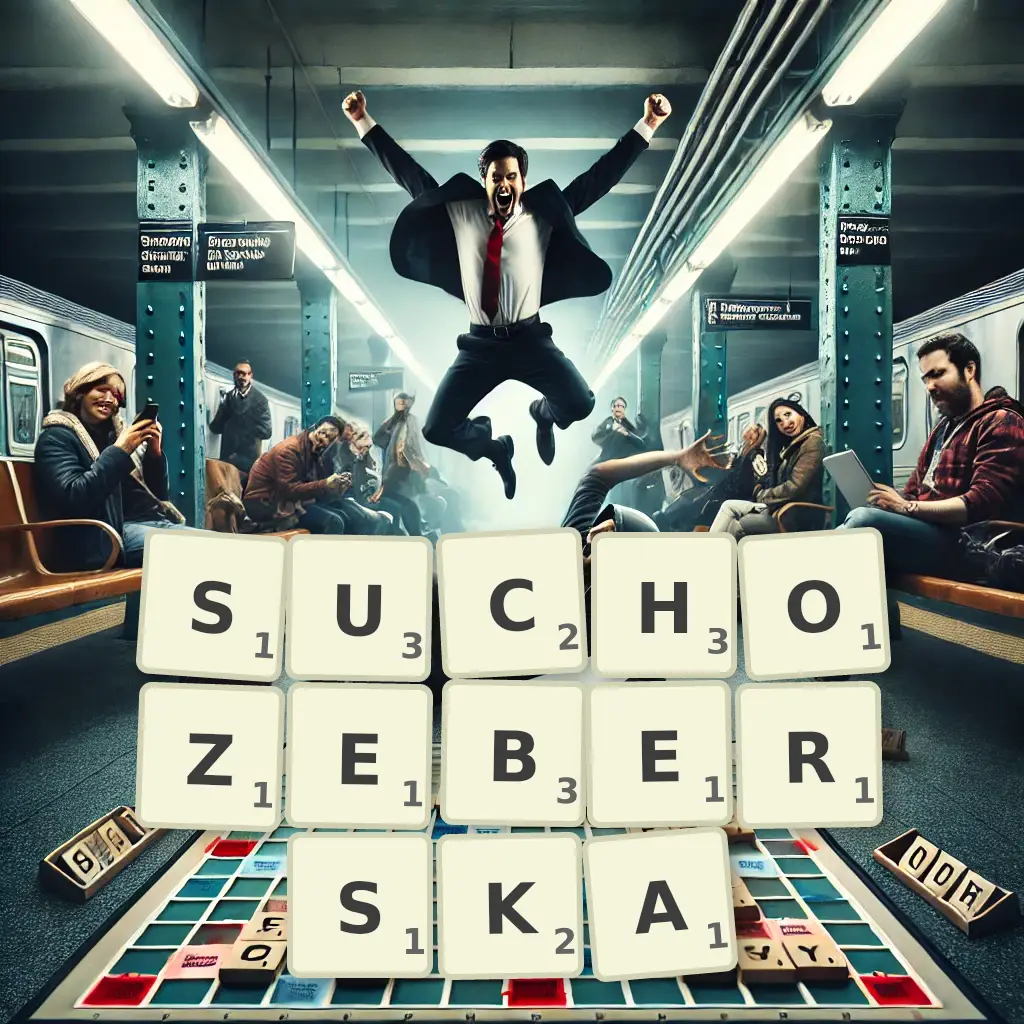 Słowa z liter SUCHOŻEBERSKA