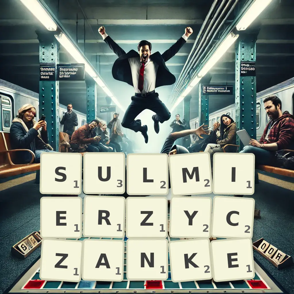 Słowa z liter SULMIERZYCZANKĘ