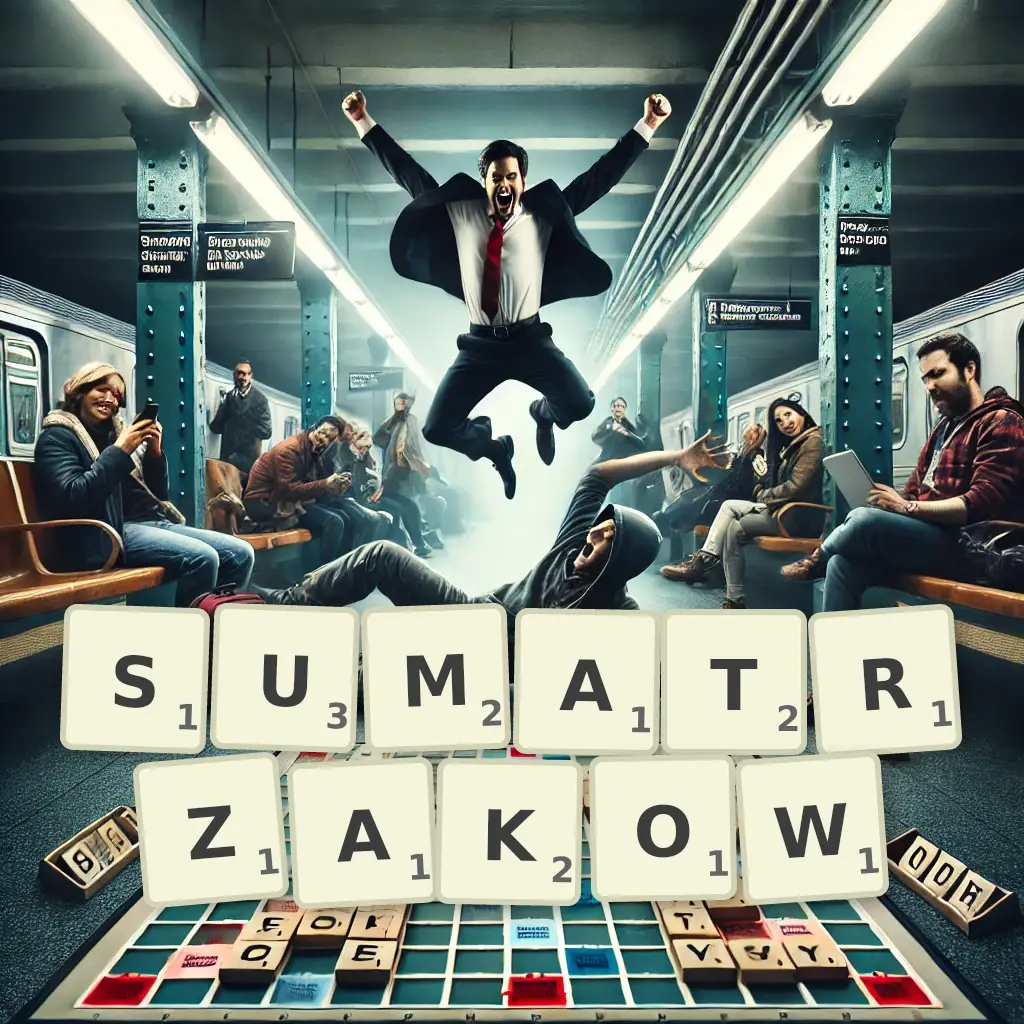 Słowa z liter SUMATRZAKÓW
