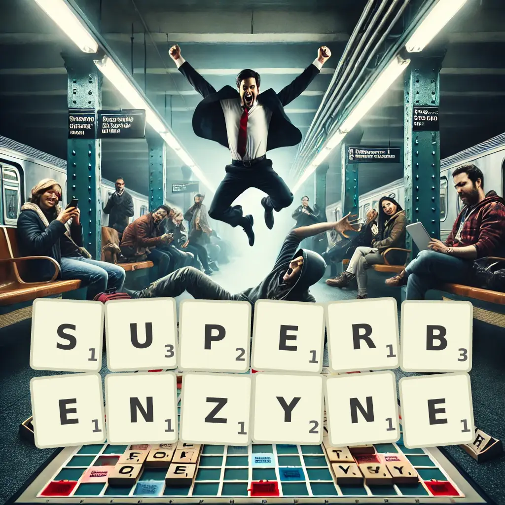 Słowa z liter SUPERBENZYNĘ