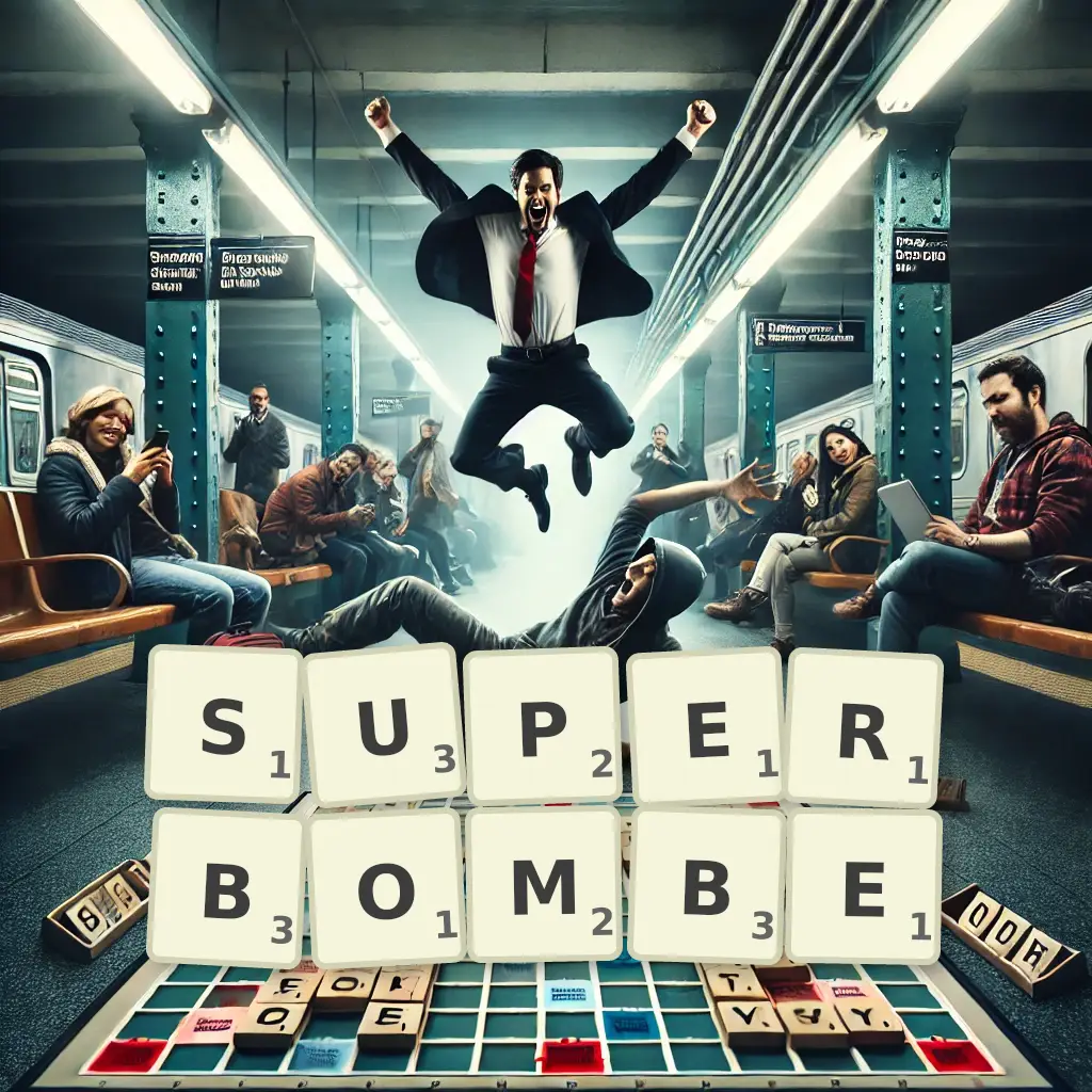 Słowa z liter SUPERBOMBĘ