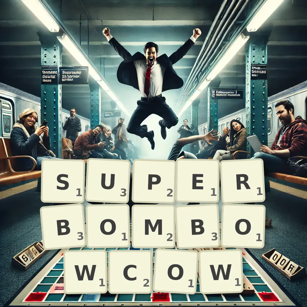 Słowa z liter SUPERBOMBOWCÓW