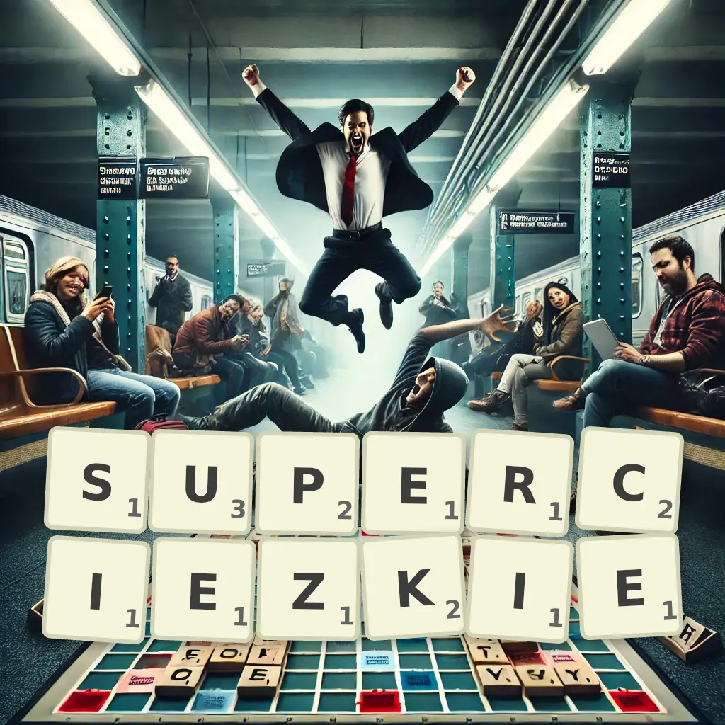 Słowa z liter SUPERCIĘŻKIE