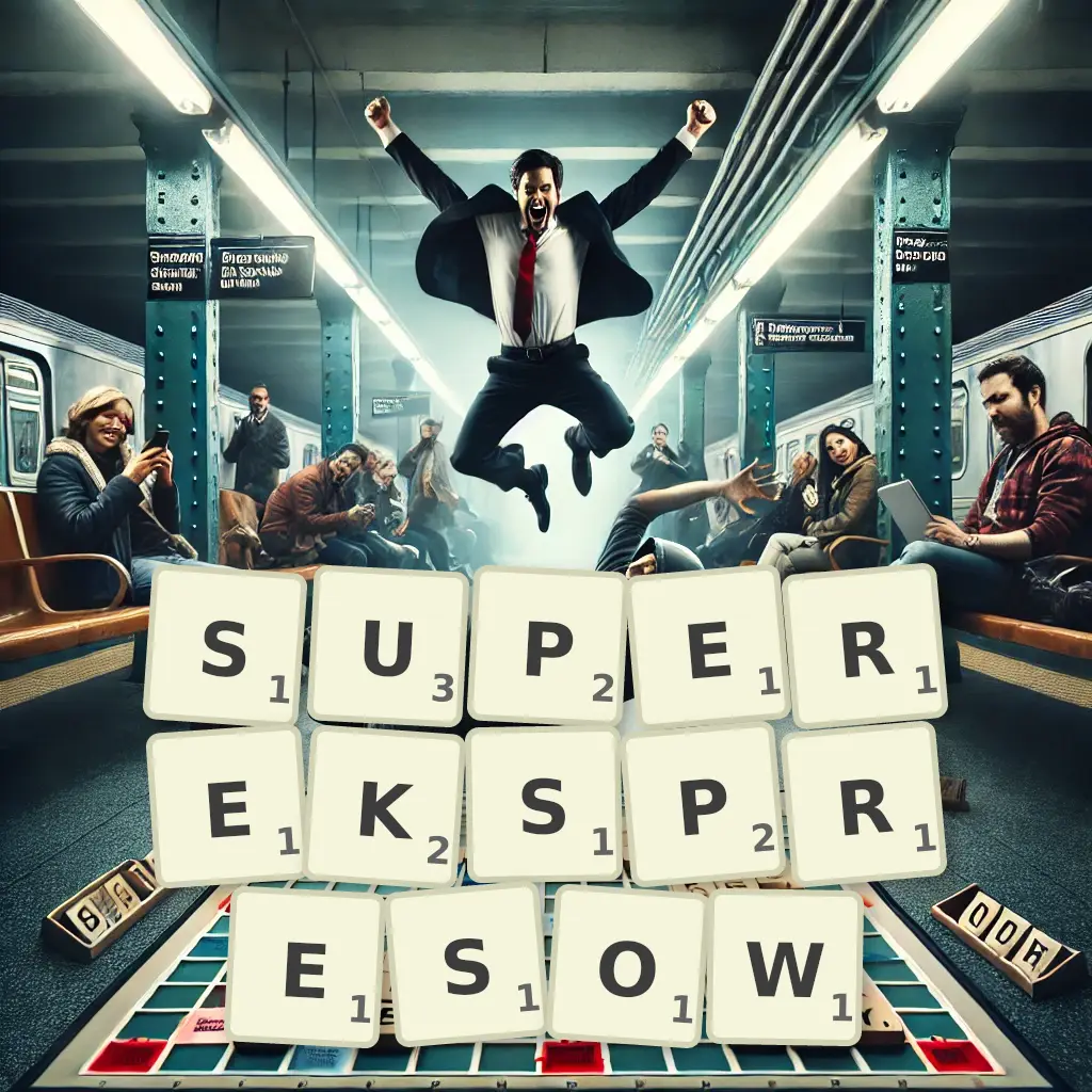 Słowa z liter SUPEREKSPRESÓW