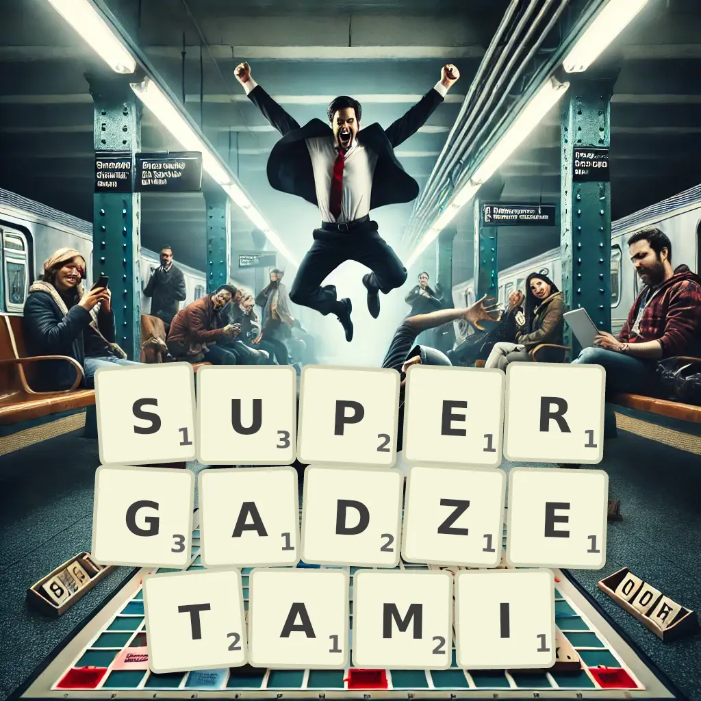 Słowa z liter SUPERGADŻETAMI
