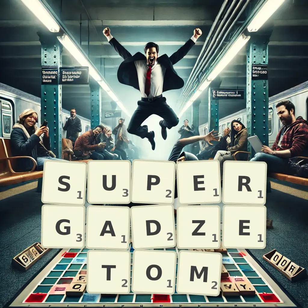 Słowa z liter SUPERGADŻETOM