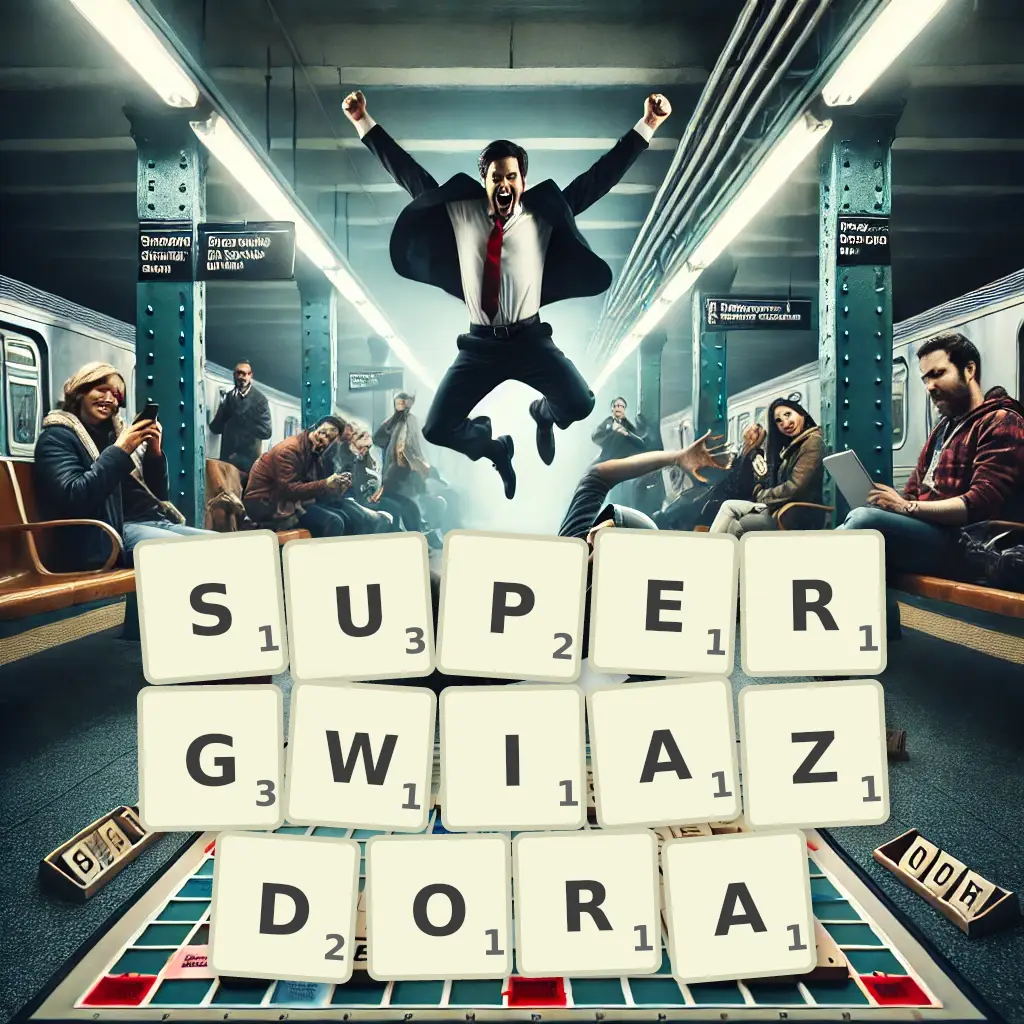 Słowa z liter SUPERGWIAZDORA