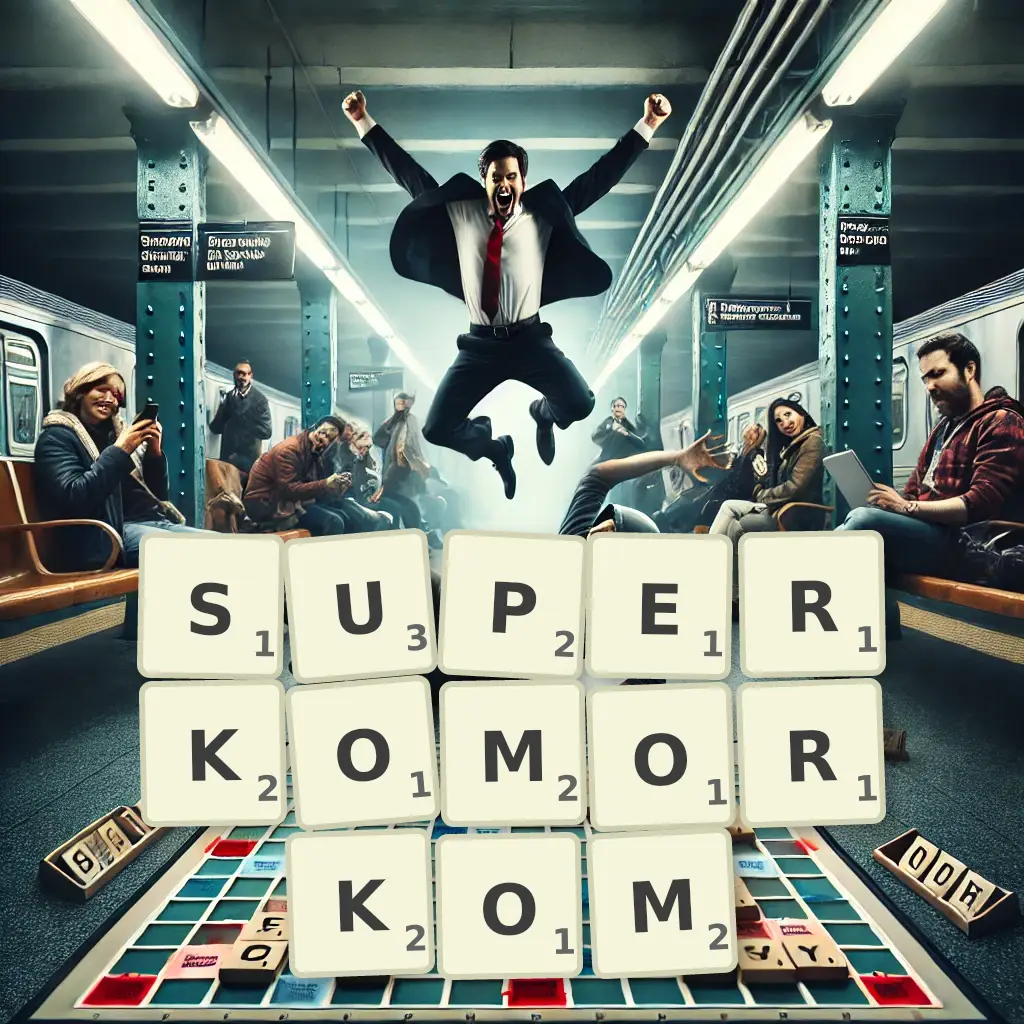 Słowa z liter SUPERKOMÓRKOM