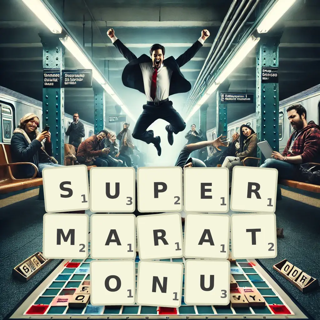 Słowa z liter SUPERMARATONU