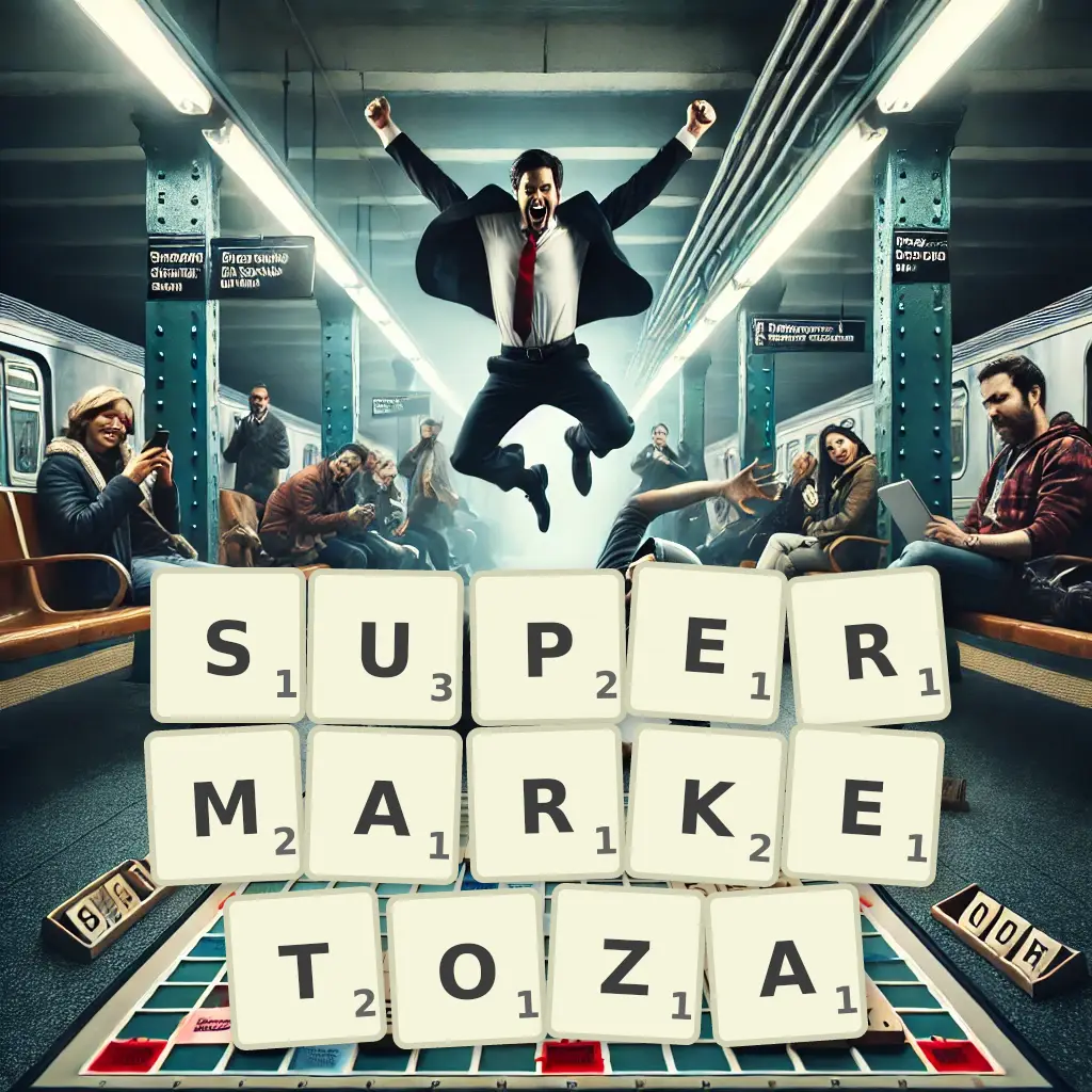 Słowa z liter SUPERMARKETOZA
