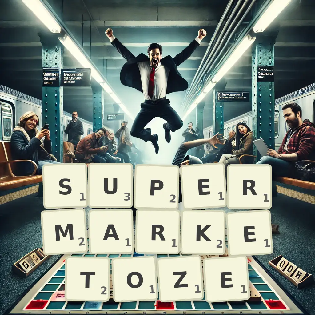 Słowa z liter SUPERMARKETOZĘ