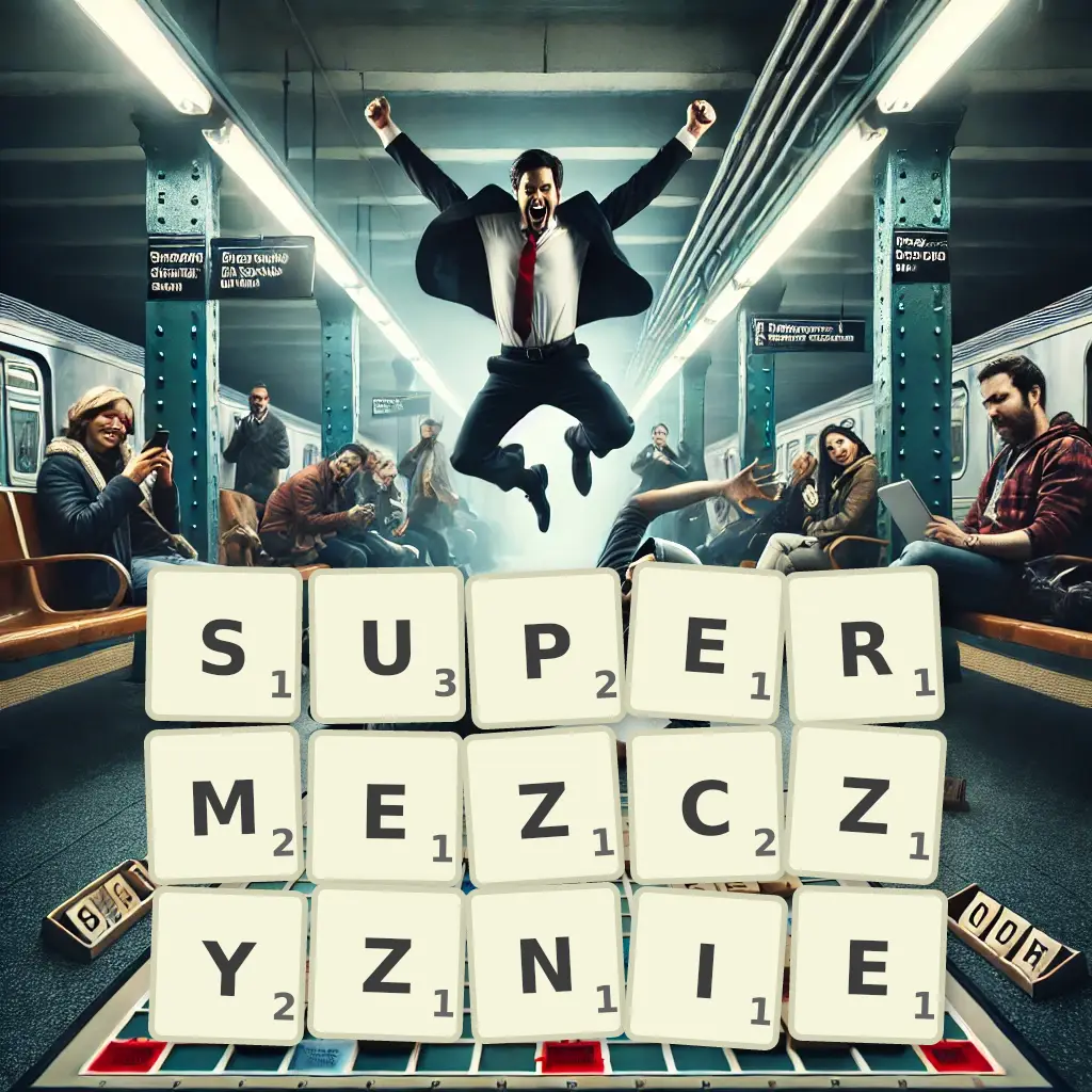 Słowa z liter SUPERMĘŻCZYŹNIE