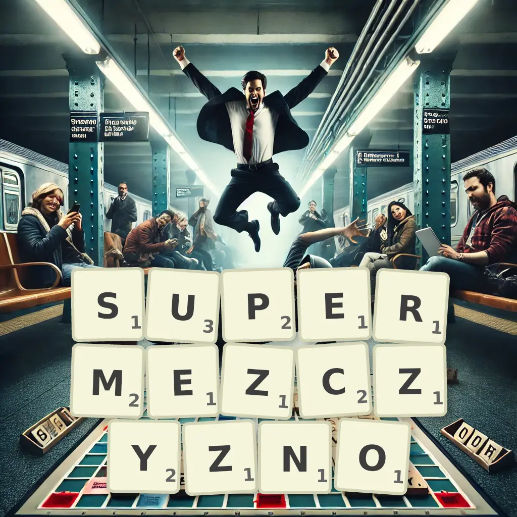 Słowa z liter SUPERMĘŻCZYZNO