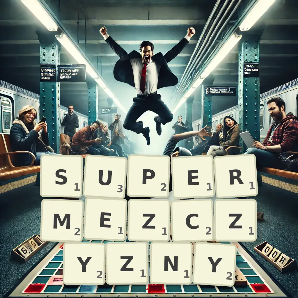 Słowa z liter SUPERMĘŻCZYZNY