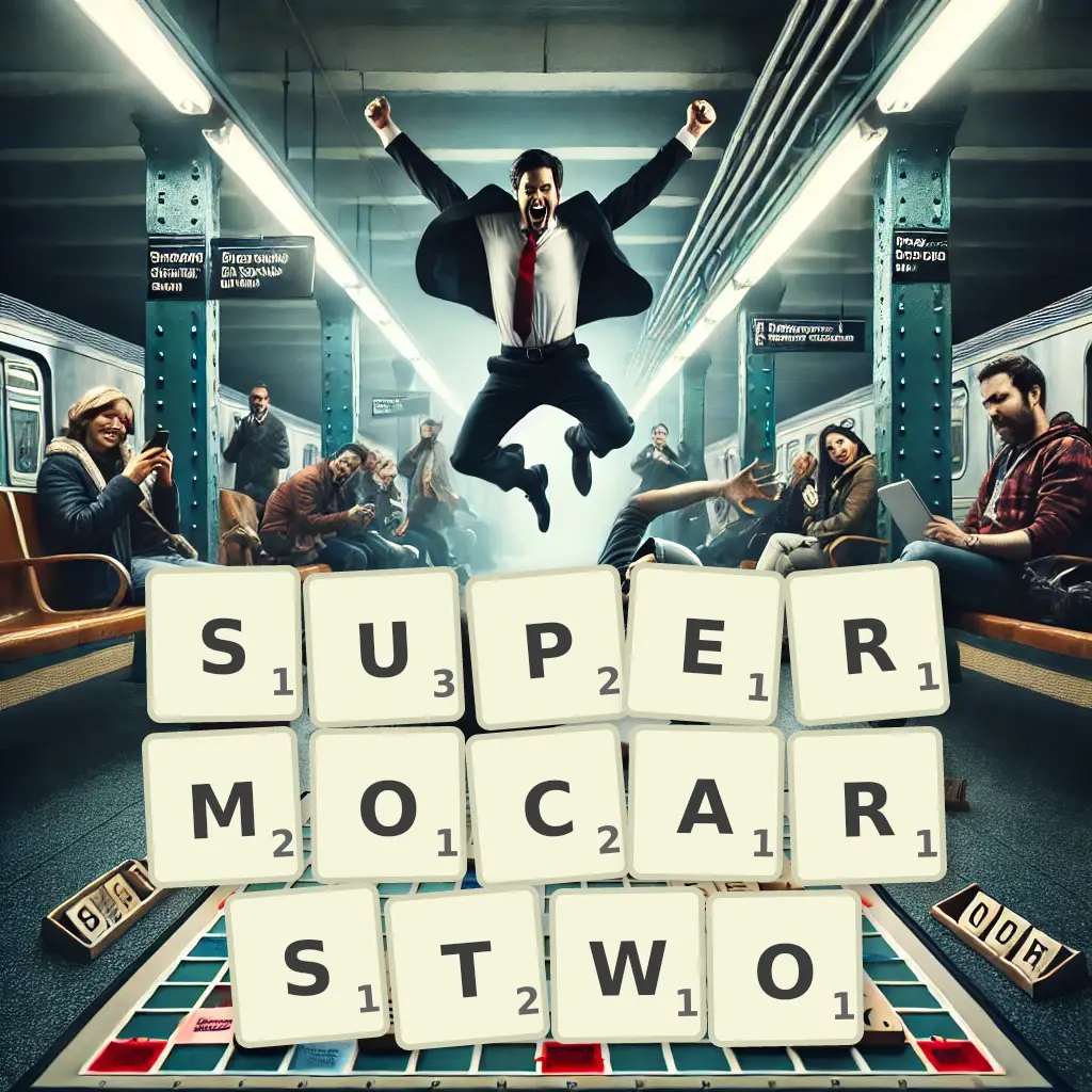 Słowa z liter SUPERMOCARSTWO