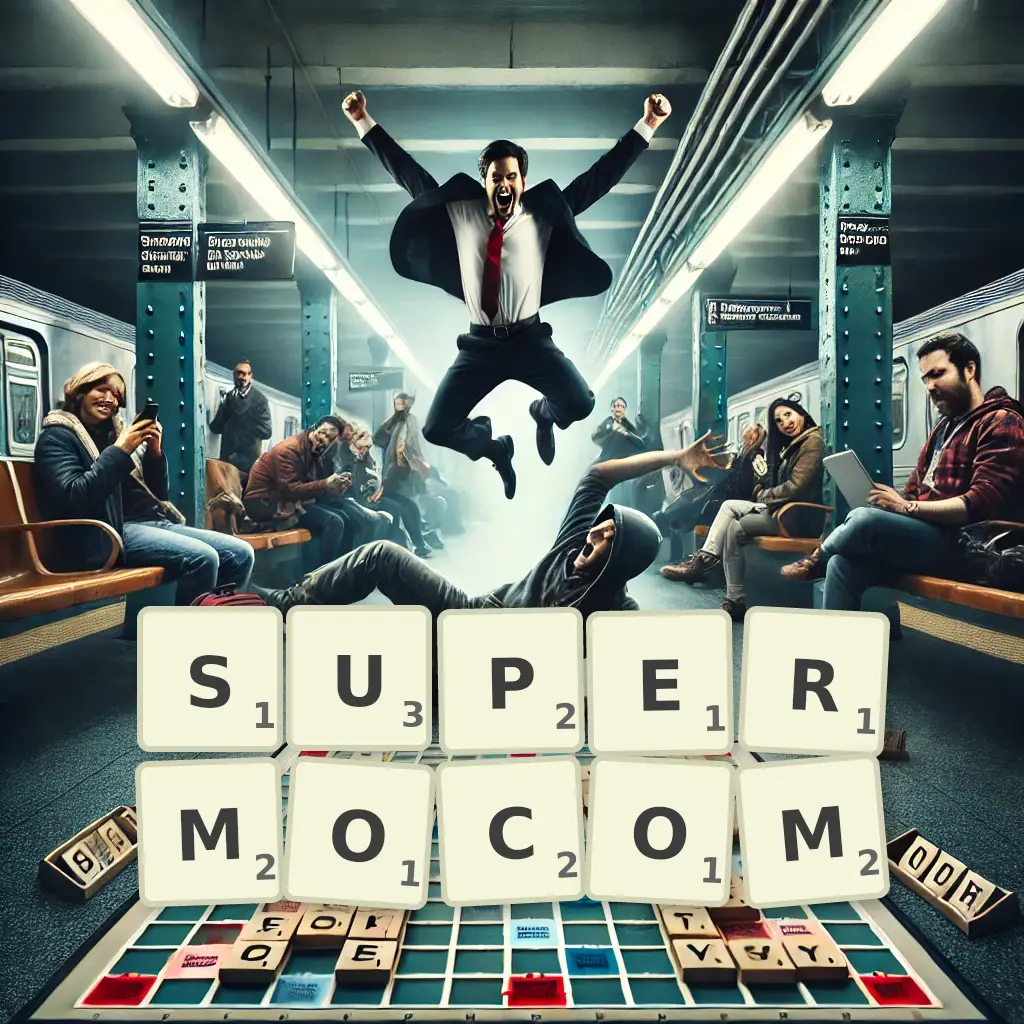 Słowa z liter SUPERMOCOM