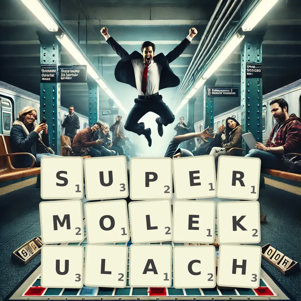 Słowa z liter SUPERMOLEKUŁACH