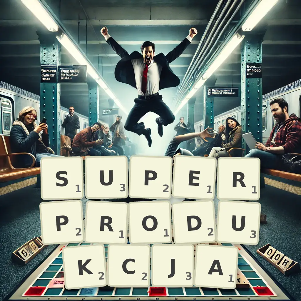 Słowa z liter SUPERPRODUKCJA