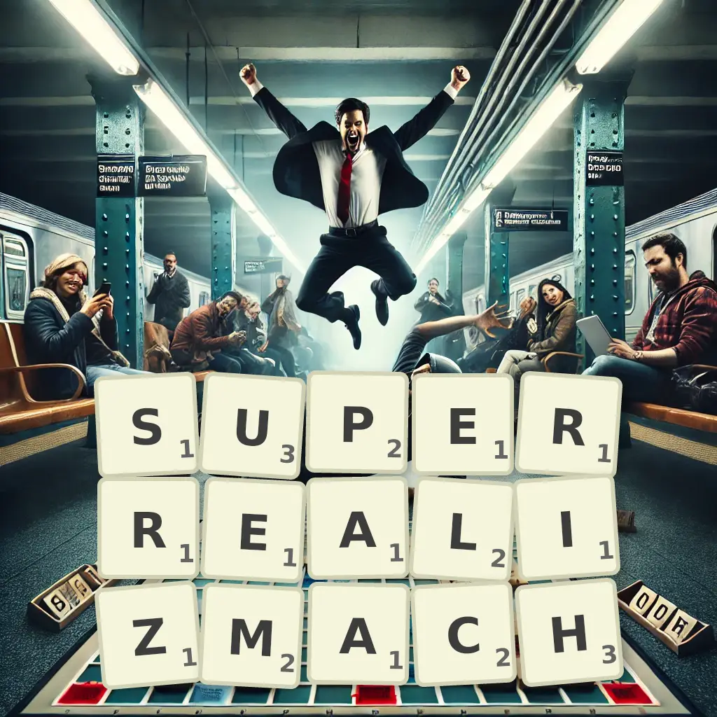 Słowa z liter SUPERREALIZMACH
