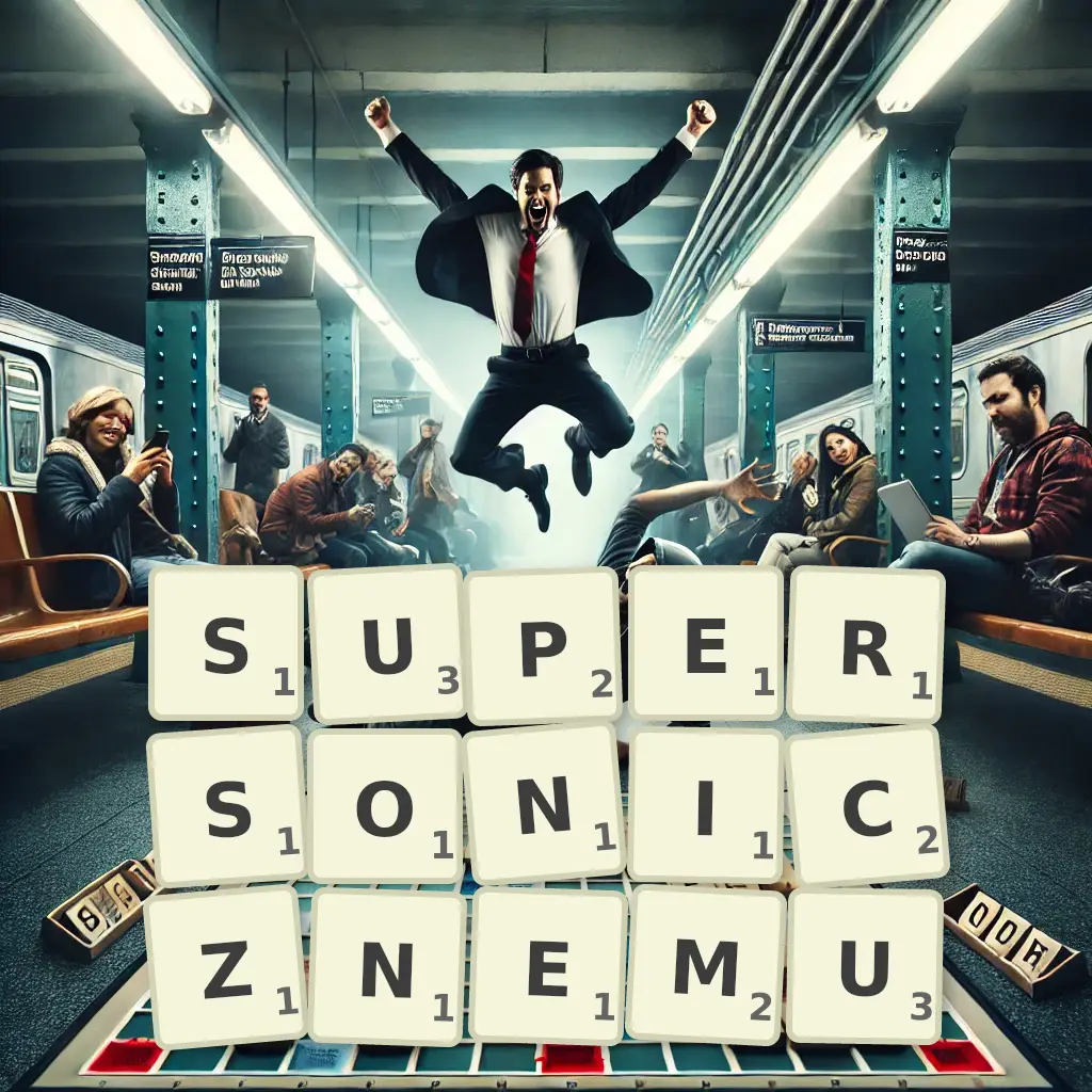Słowa z liter SUPERSONICZNEMU