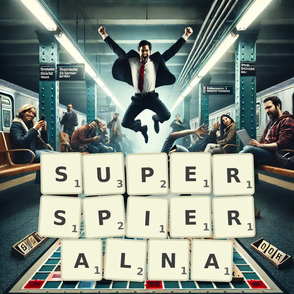 Słowa z liter SUPERSPIERALNA