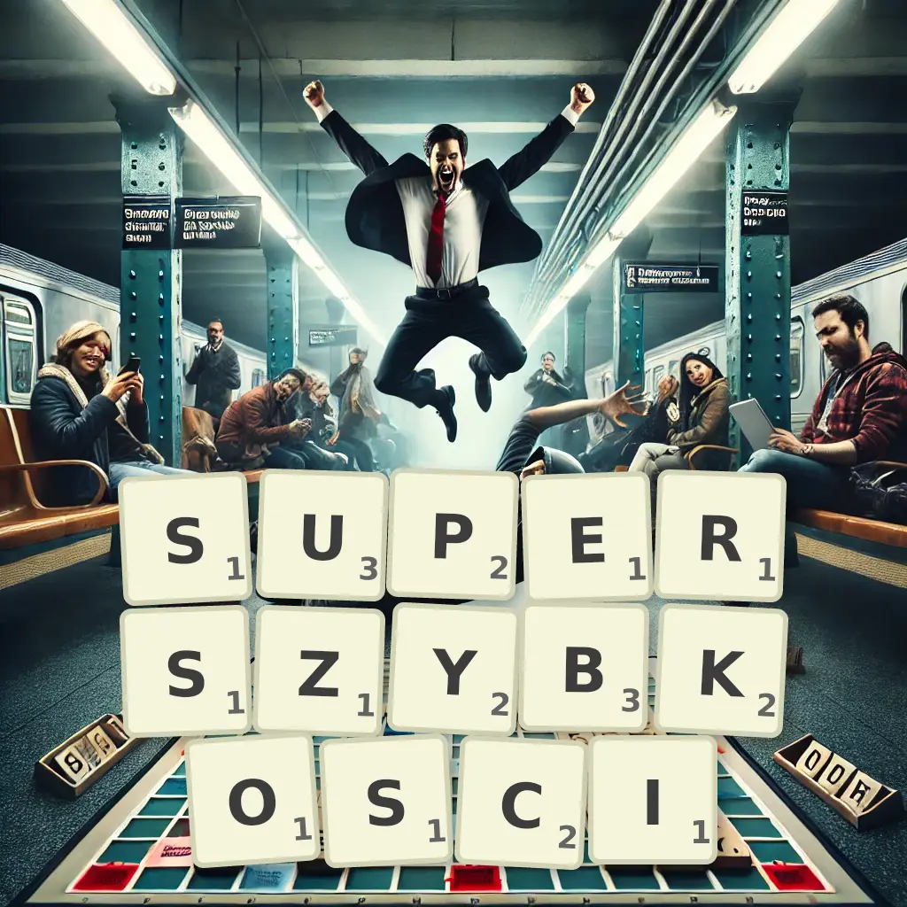 Słowa z liter SUPERSZYBKOŚCI