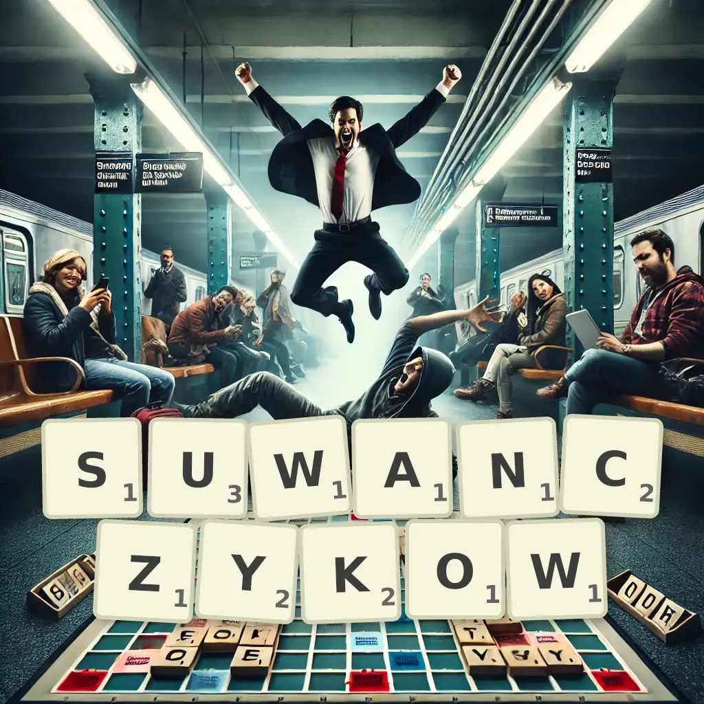 Słowa z liter SUWAŃCZYKÓW