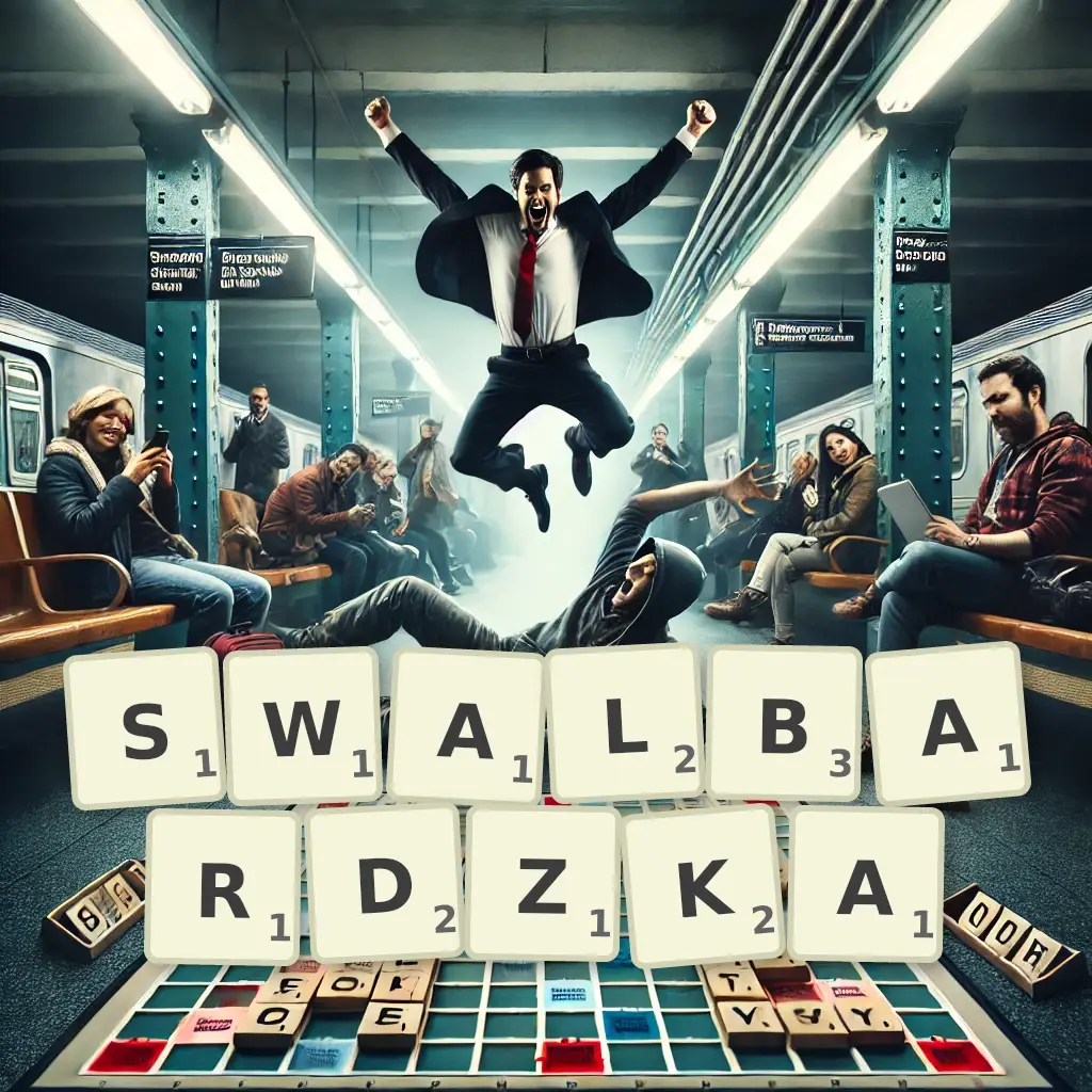 Słowa z liter SWALBARDZKĄ