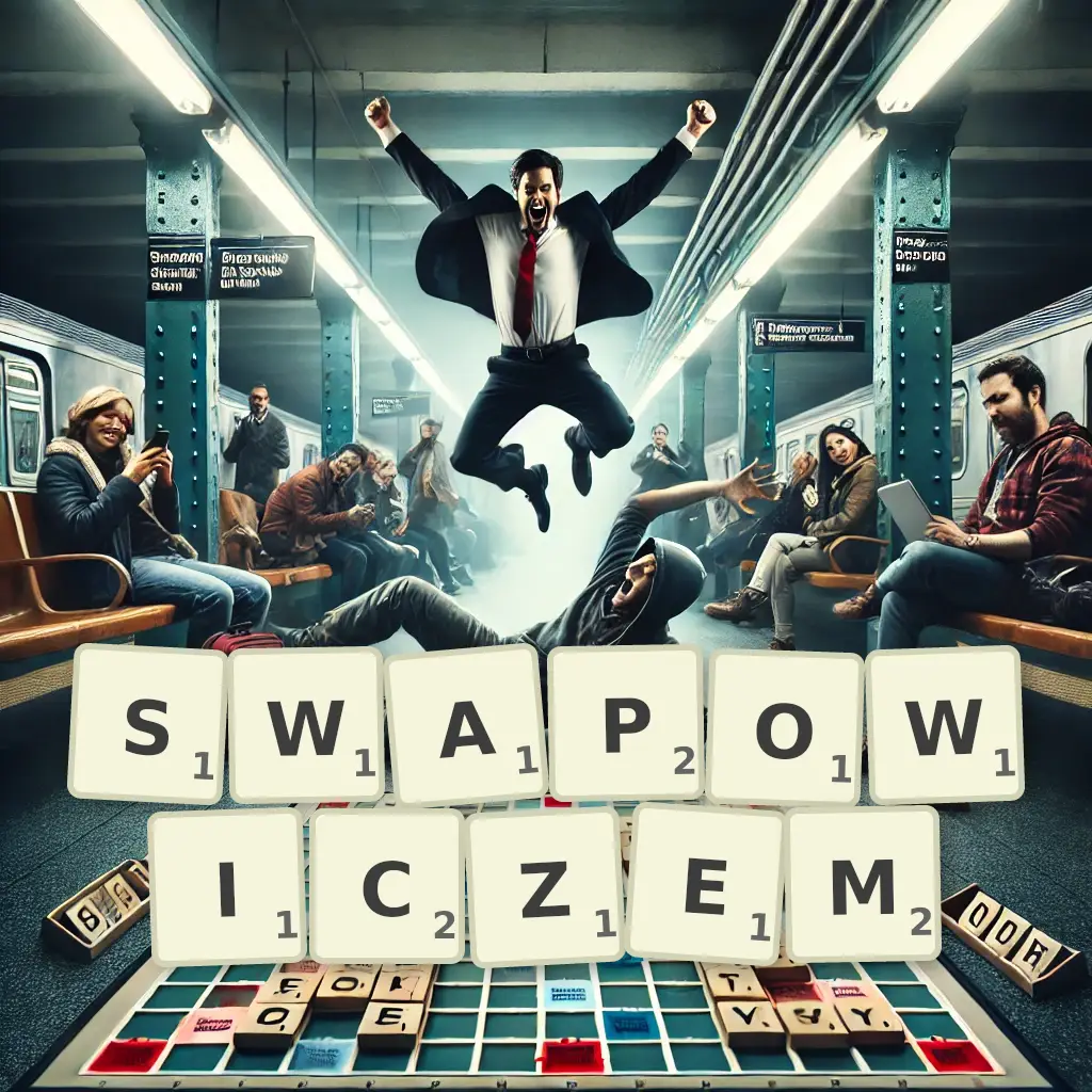 Słowa z liter SWAPOWICZEM