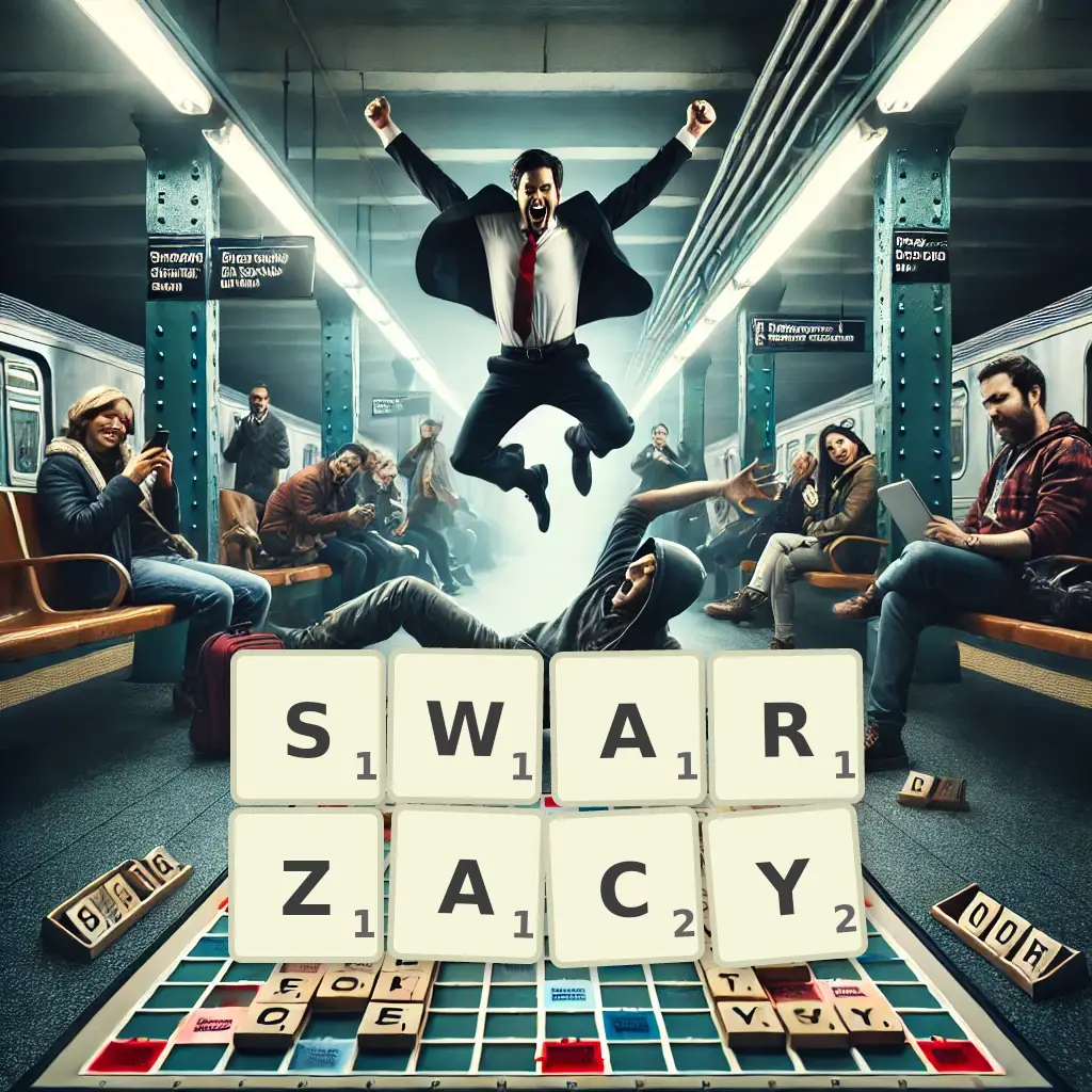 Słowa z liter SWARZĄCY