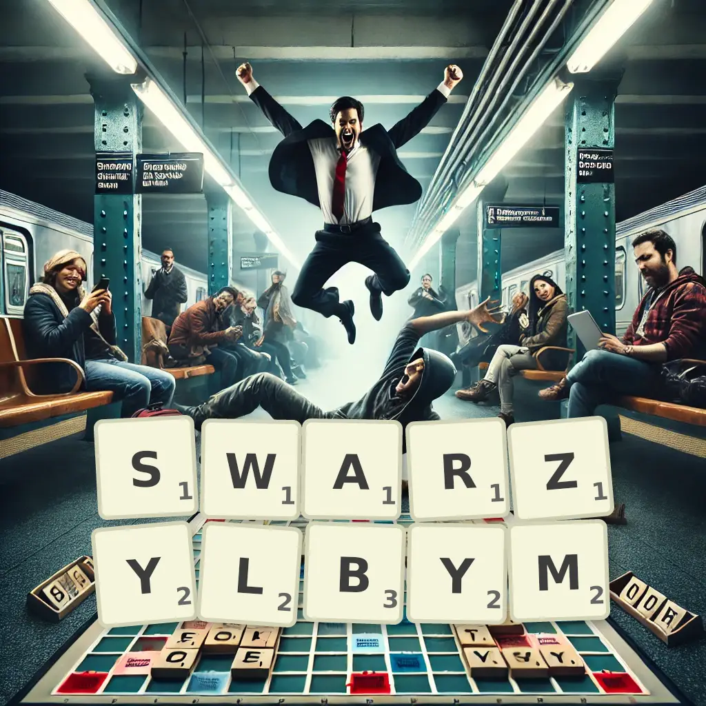 Słowa z liter SWARZYŁBYM