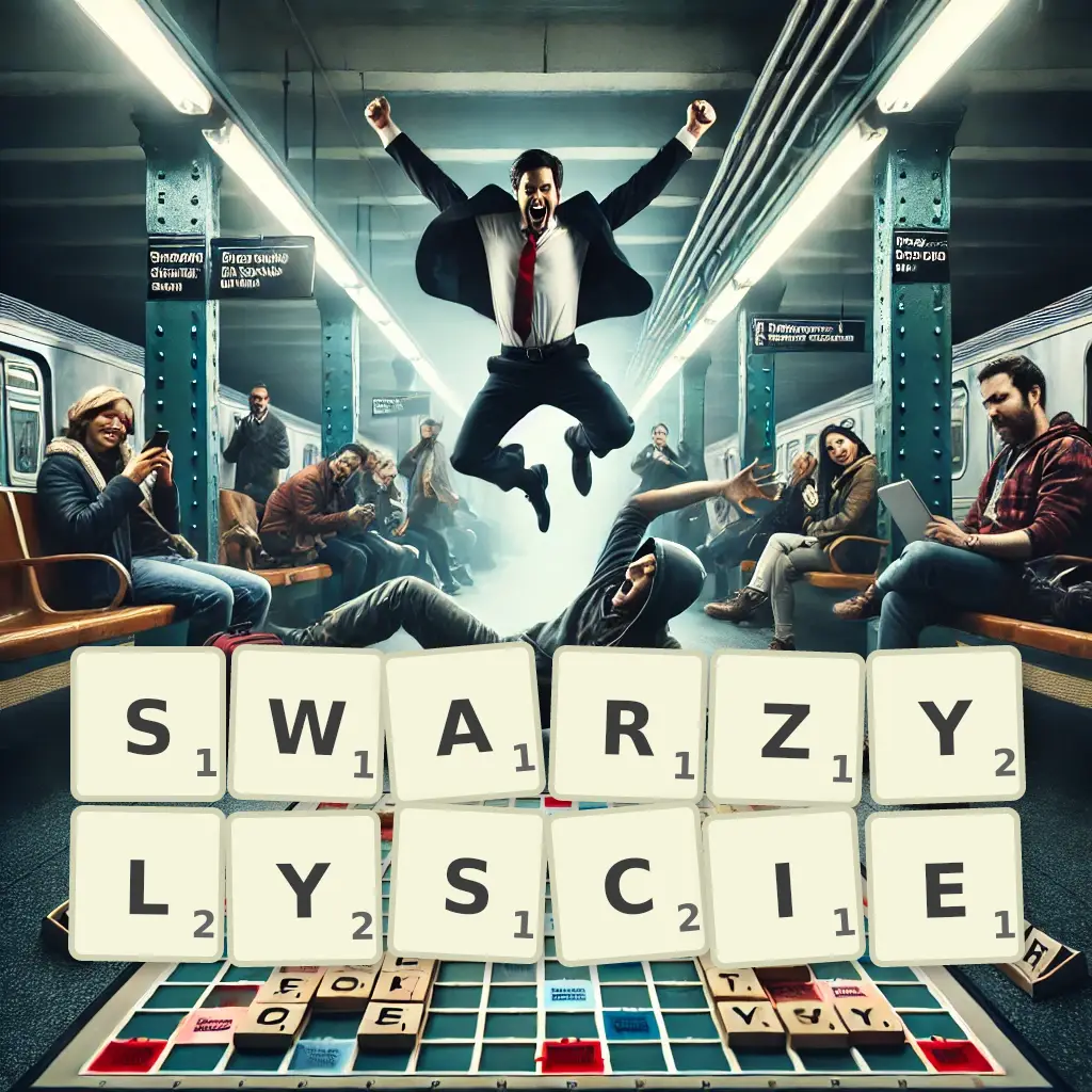 Słowa z liter SWARZYŁYŚCIE