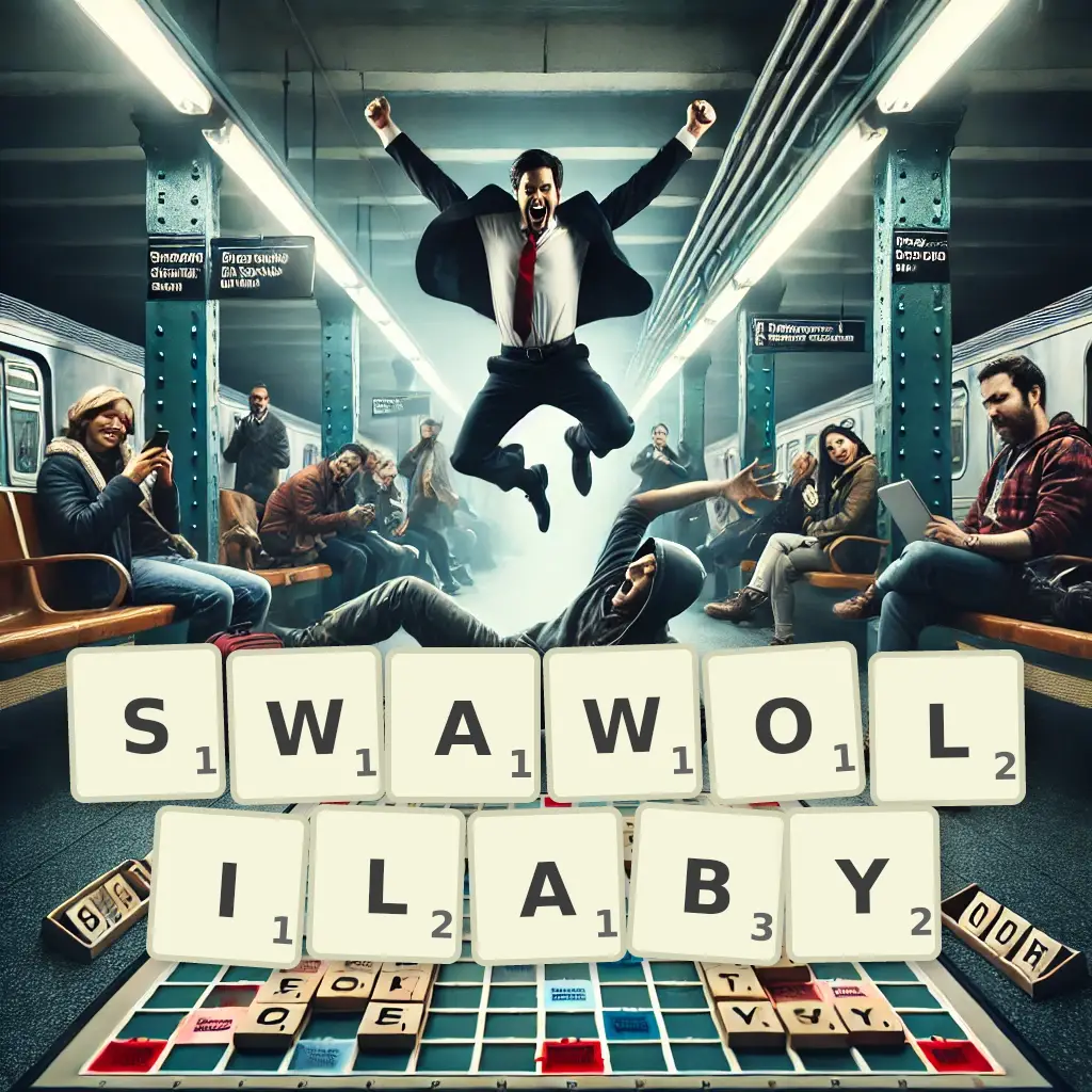 Słowa z liter SWAWOLIŁABY