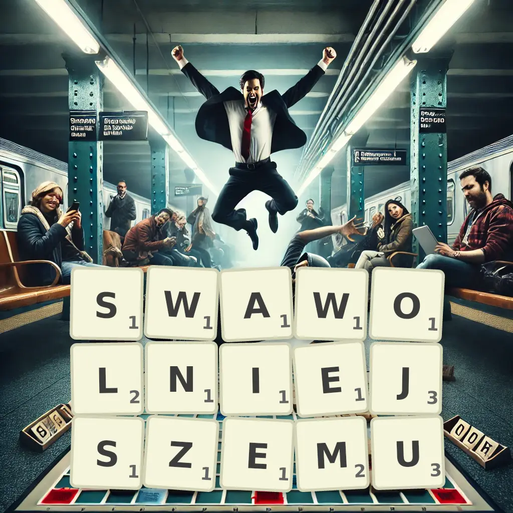 Słowa z liter SWAWOLNIEJSZEMU