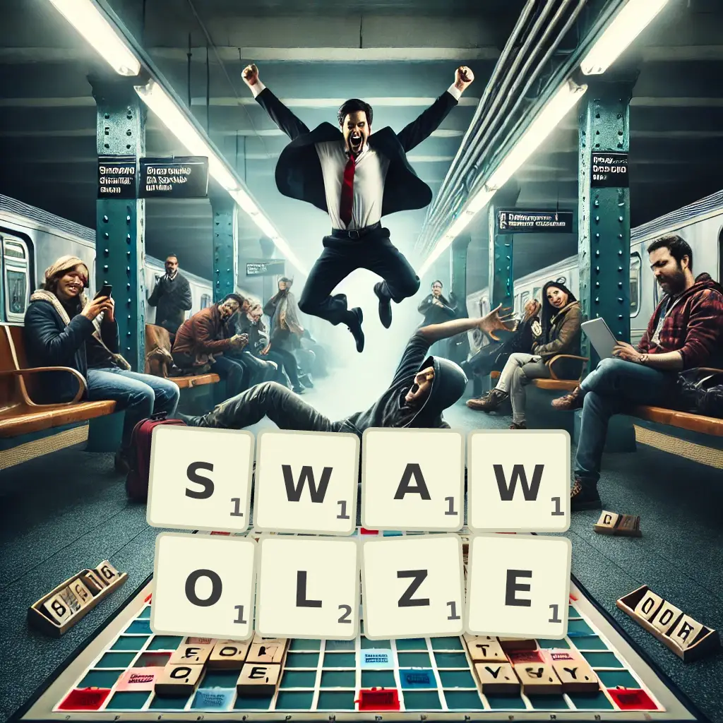 Słowa z liter SWAWOLŻE