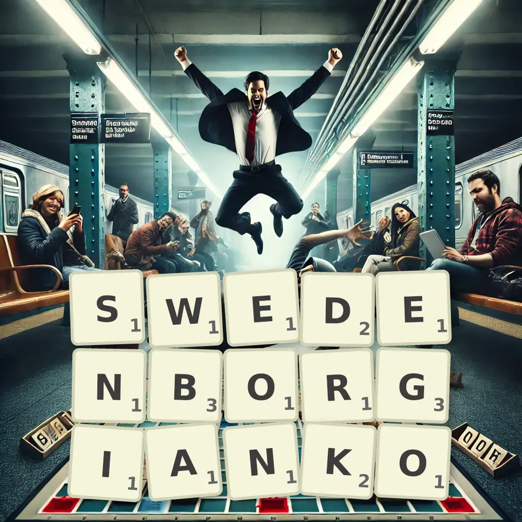 Lista słów z liter SWEDENBORGIANKO Słowa z liter SWEDENBORGIANKO