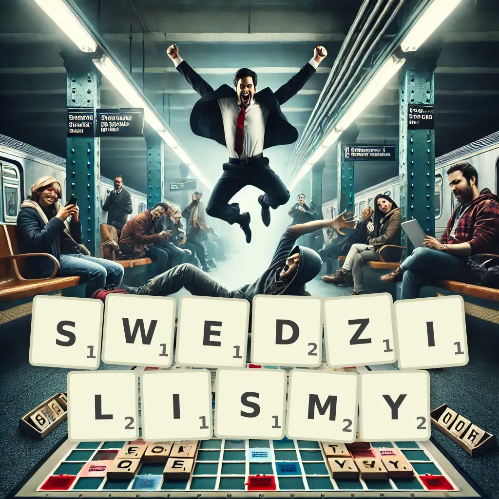 Słowa z liter SWĘDZILIŚMY