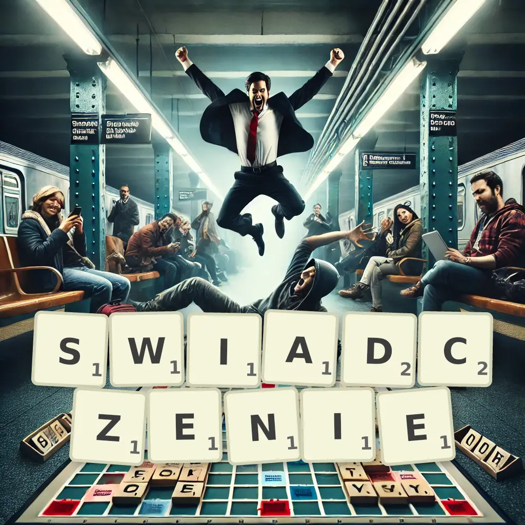 Słowa z liter ŚWIADCZENIE