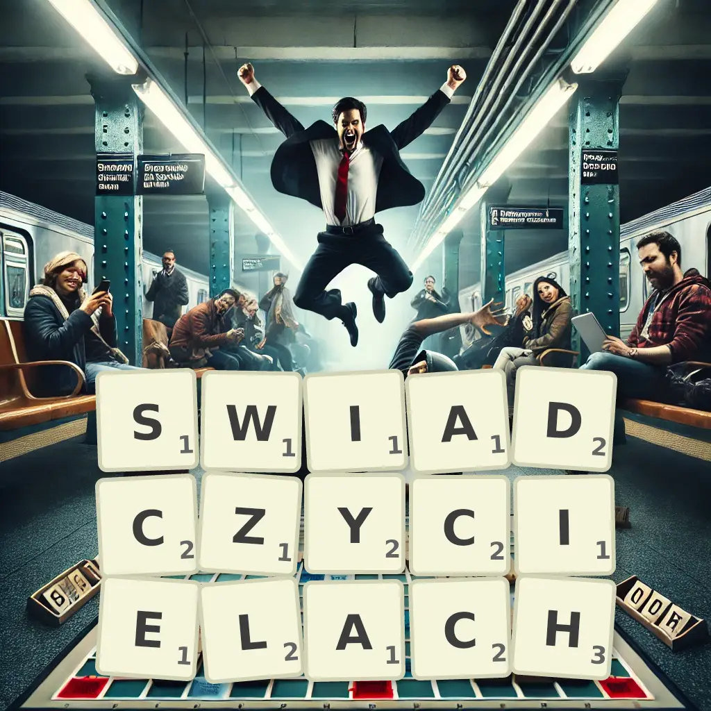Słowa z liter ŚWIADCZYCIELACH