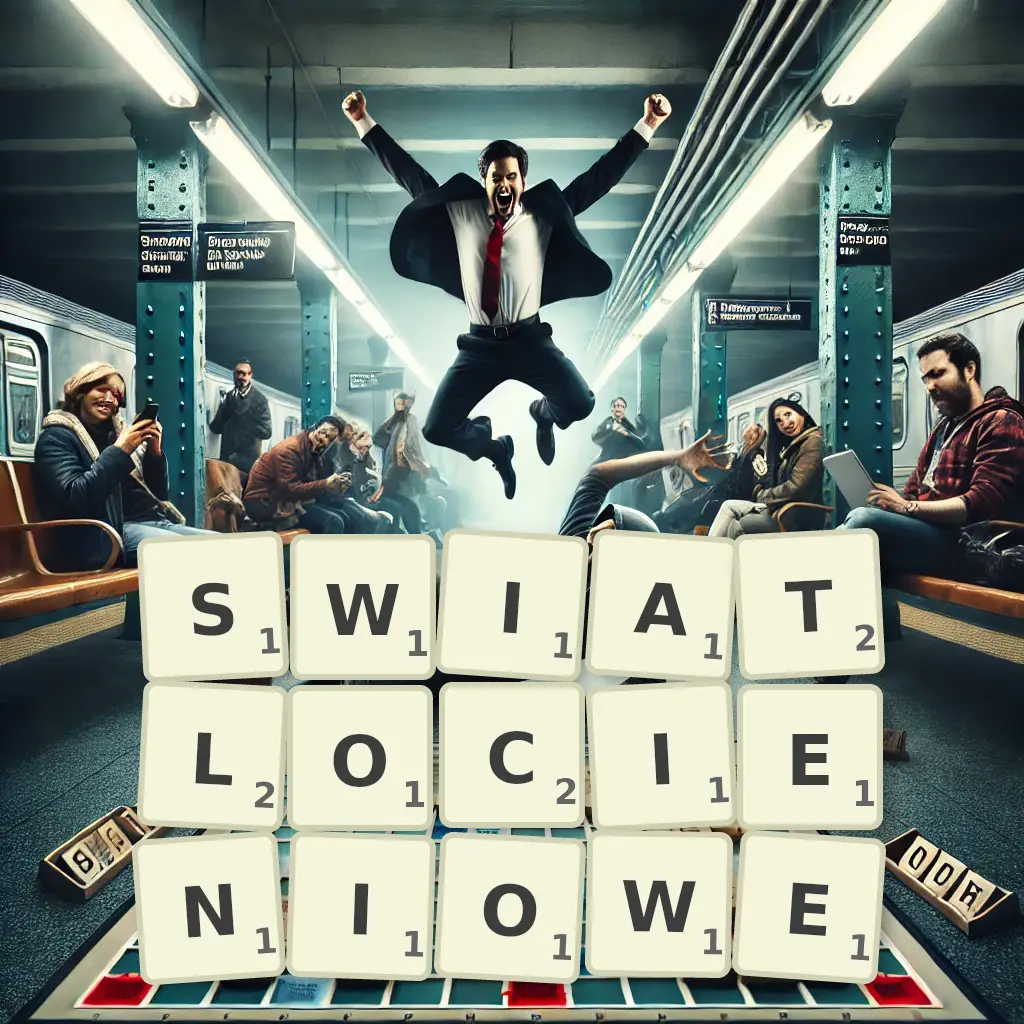 Słowa z liter ŚWIATŁOCIENIOWE