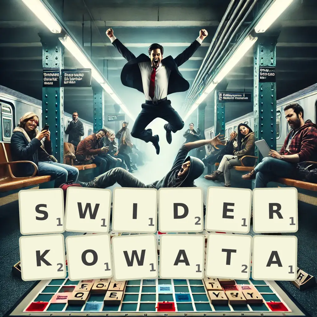 Słowa z liter ŚWIDERKOWATĄ