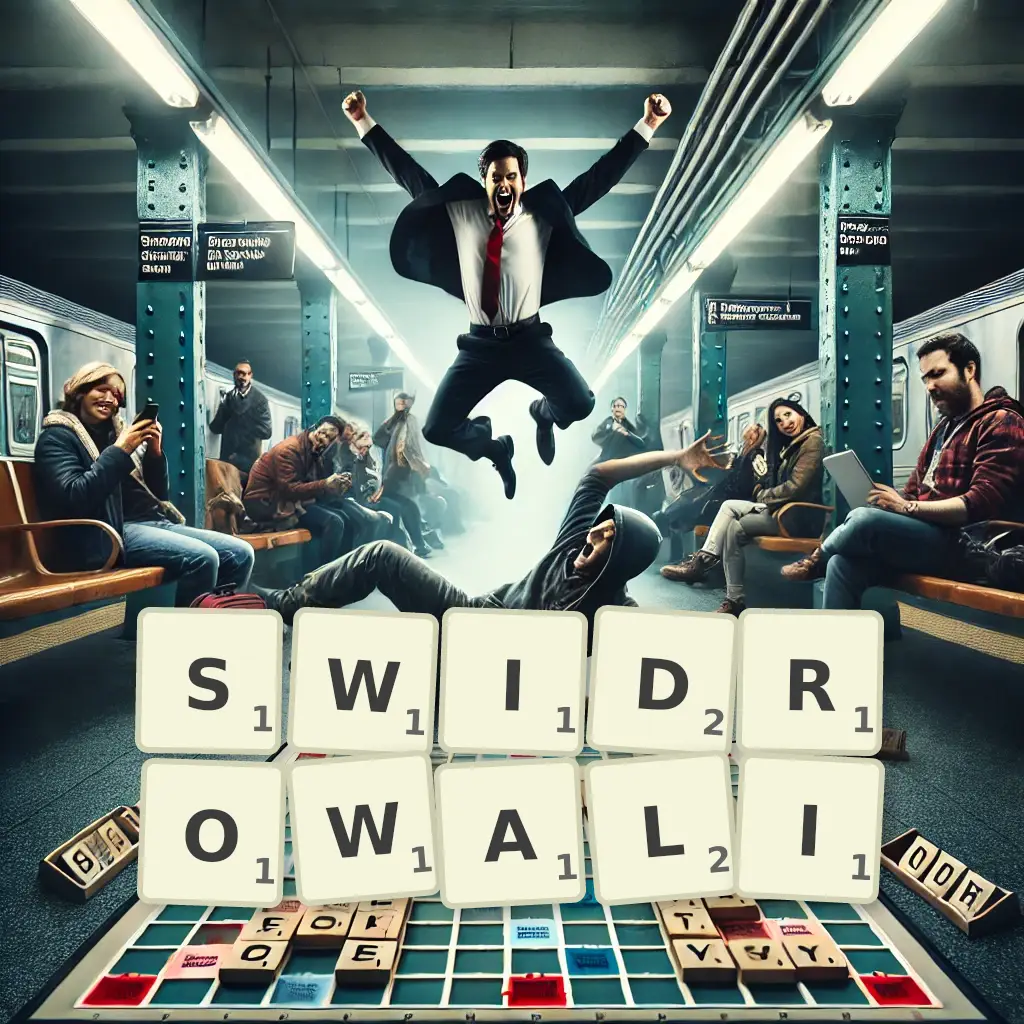 Słowa z liter ŚWIDROWALI