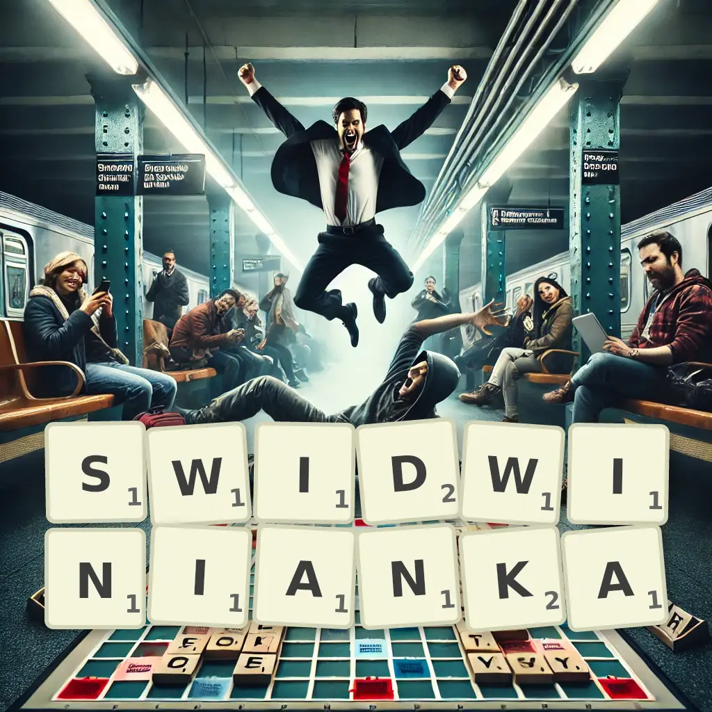 Słowa z liter ŚWIDWINIANKĄ