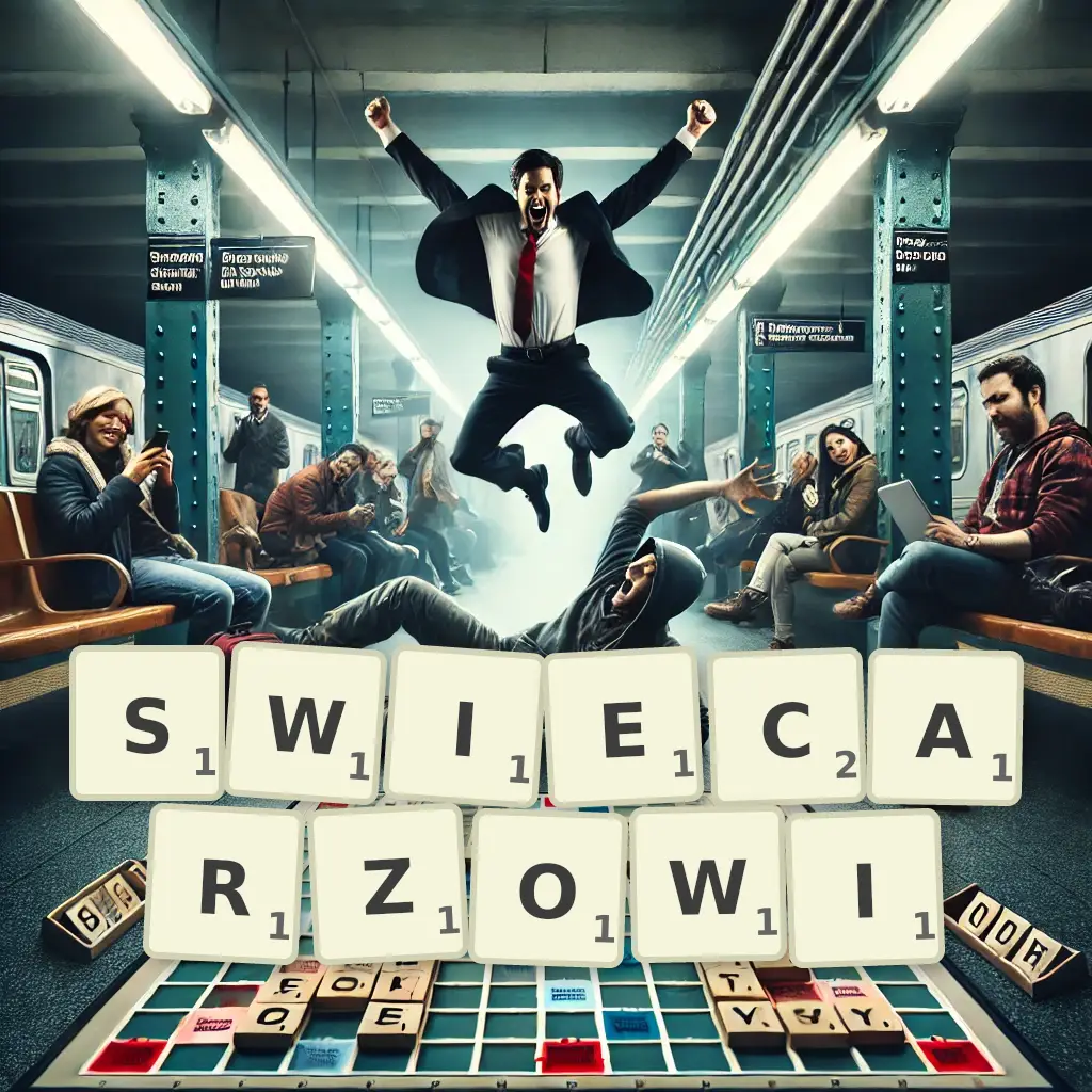 Słowa z liter ŚWIECARZOWI