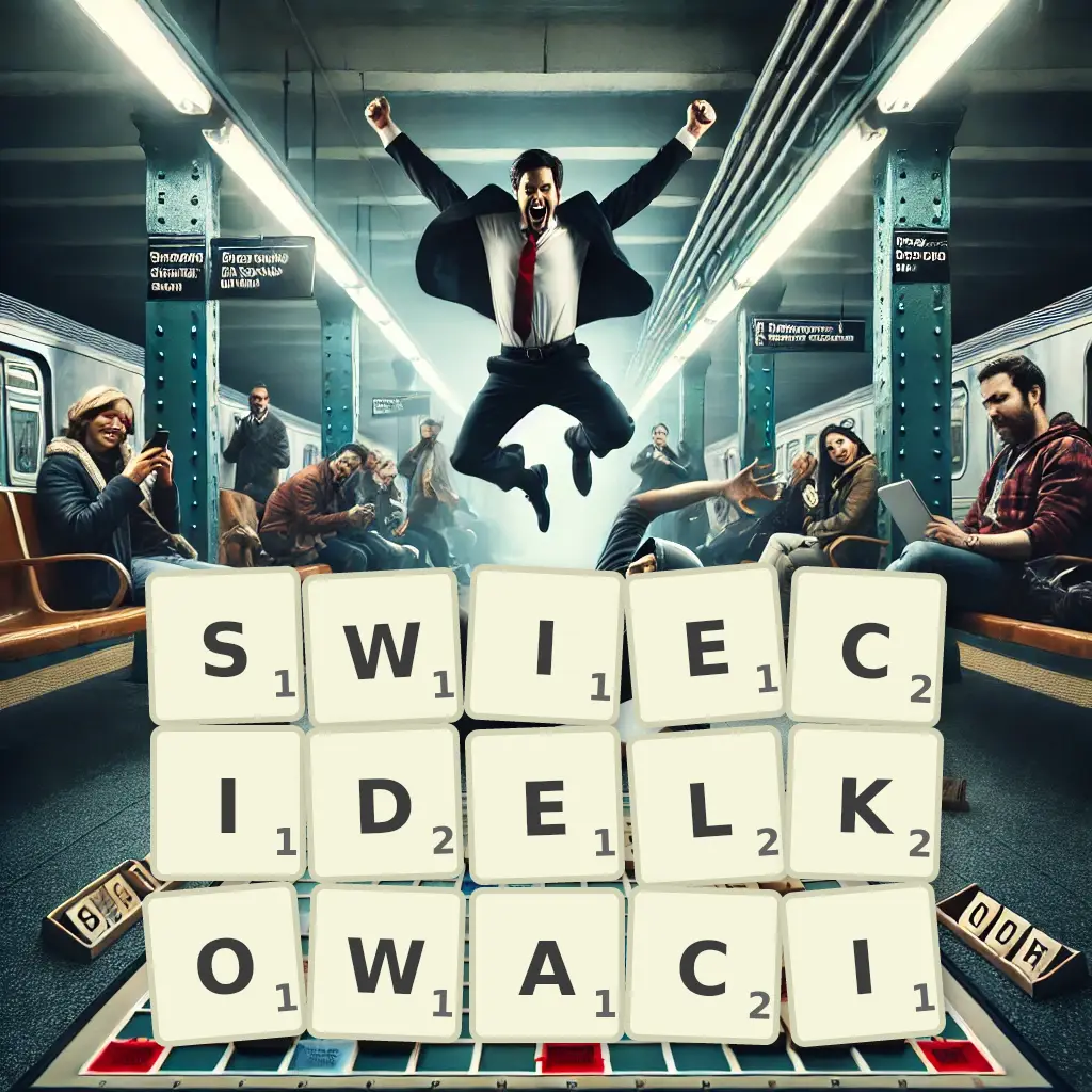 Słowa z liter ŚWIECIDEŁKOWACI