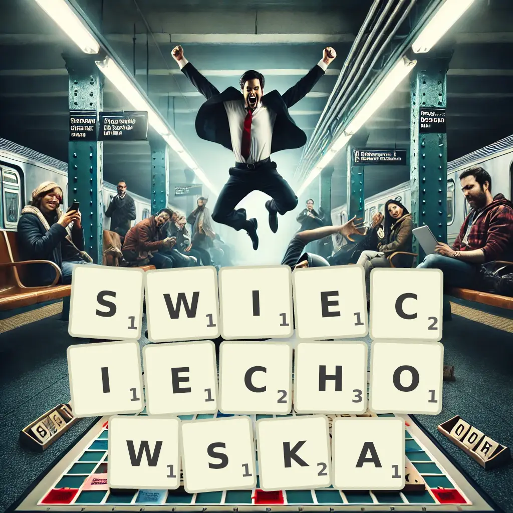Słowa z liter ŚWIĘCIECHOWSKĄ