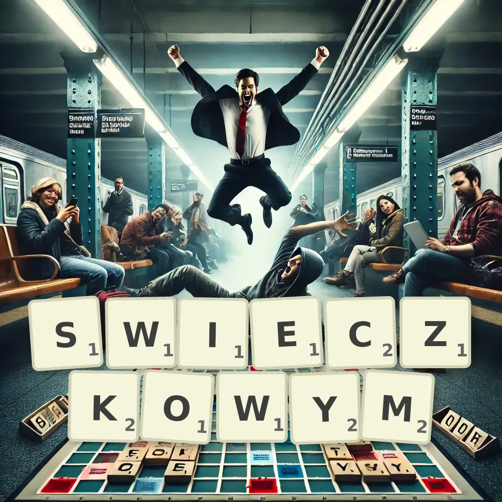 Słowa z liter ŚWIECZKOWYM