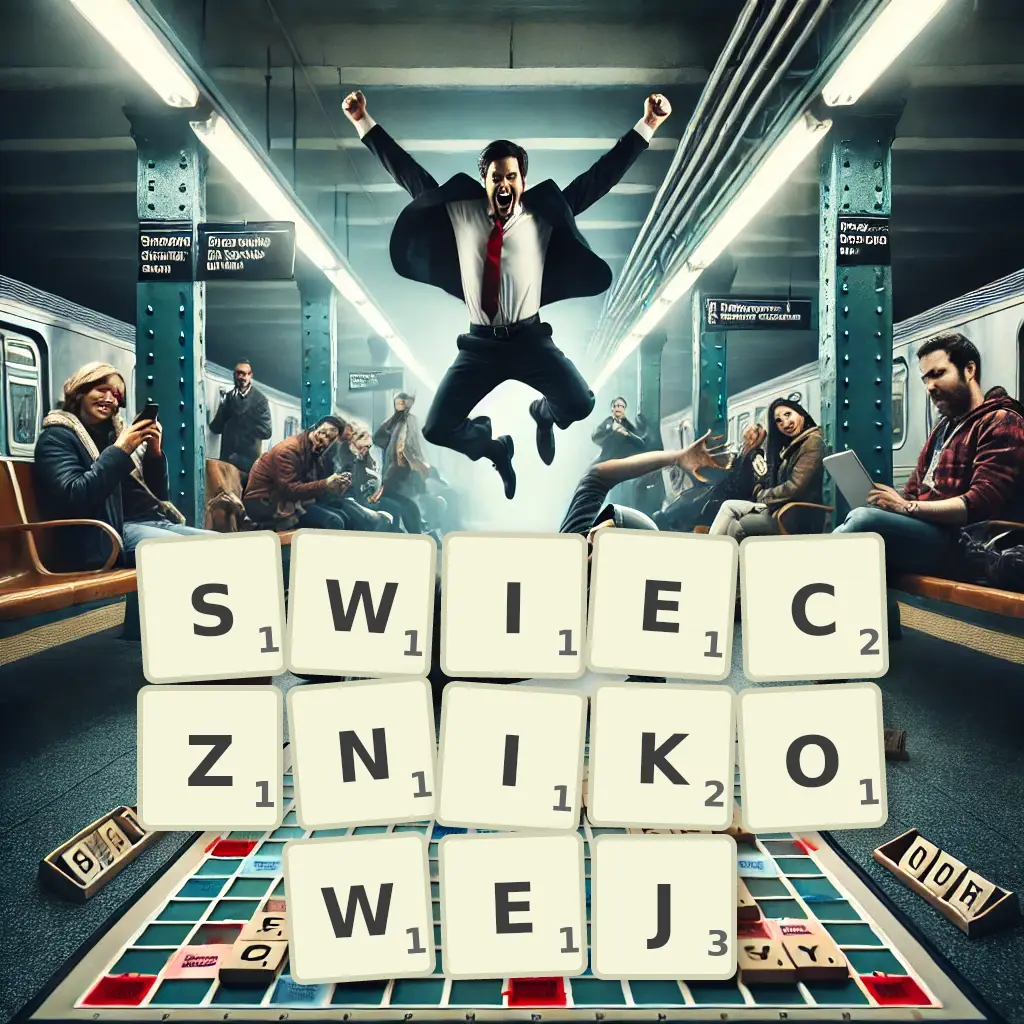 Słowa z liter ŚWIECZNIKOWEJ