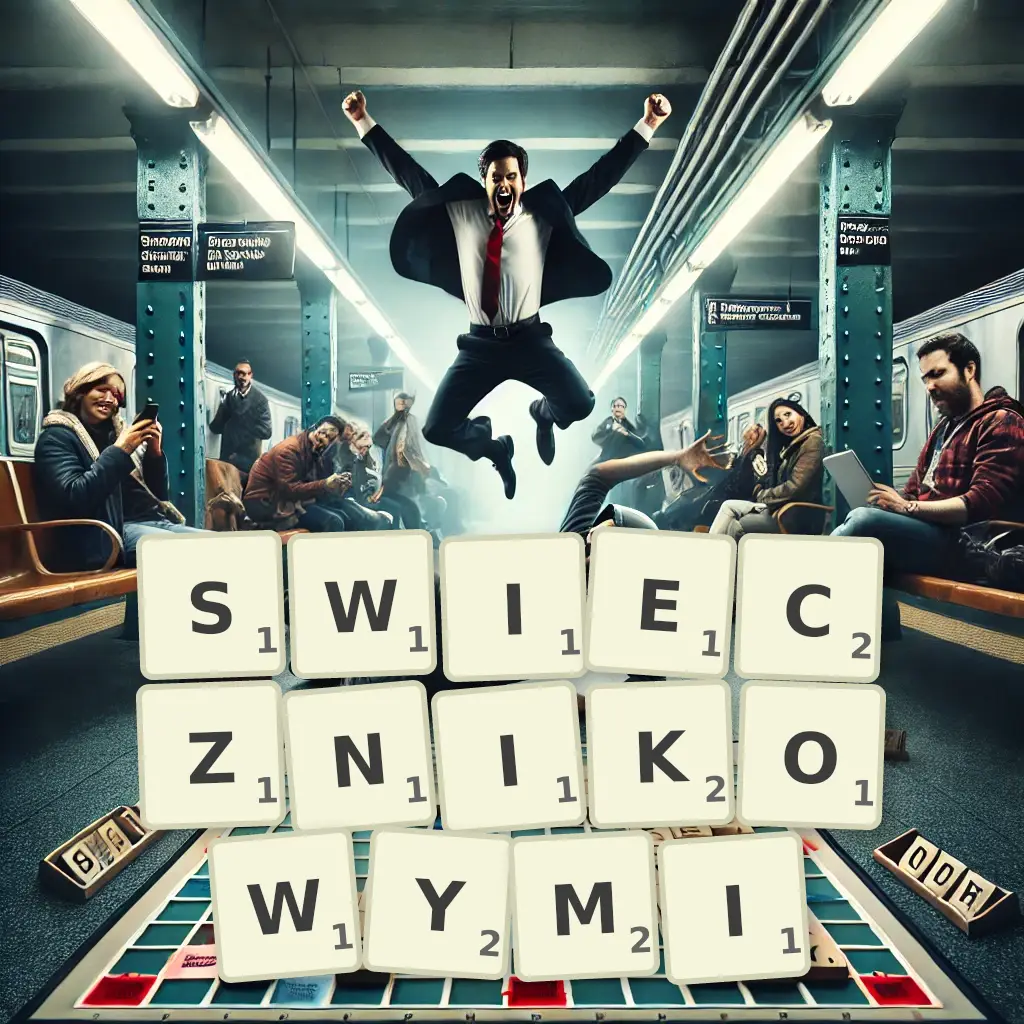 Słowa z liter ŚWIECZNIKOWYMI