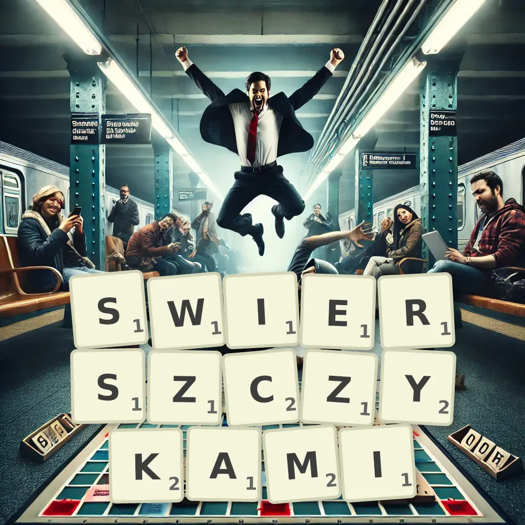 Słowa z liter ŚWIERSZCZYKAMI
